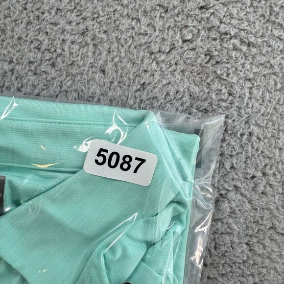 S Callaway Shirt Mens L Teal OptiDri Polo Performance Golf Short Sleeve NWT - Picture 8 of 8